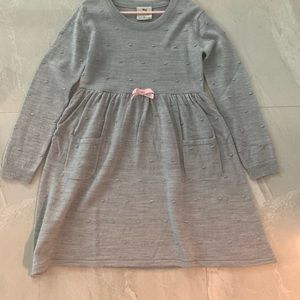 Gray sweater dress , only worn once.